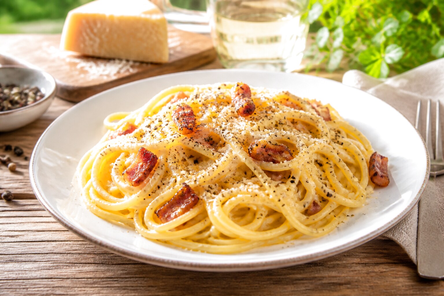Pasta carbonara